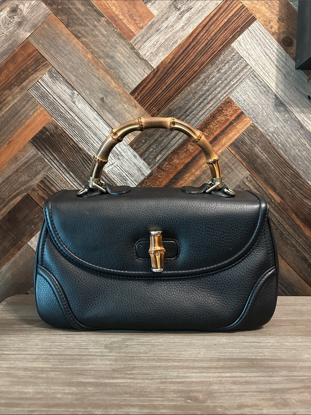 Gucci 1947 Bamboo Top Handle Bag